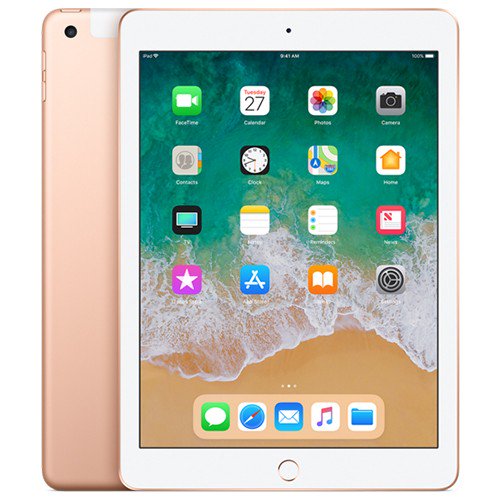 Apple iPad 9.7-inch (2018 6th Gen.) (Wi-Fi + Cellular)